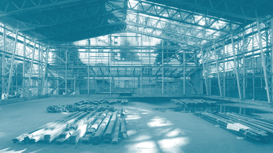 Balade autour du réemploi. Le démontage de la Halle Polynorm ...